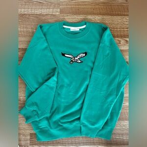 Kelly green eagles hoodie